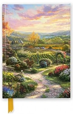 Thomas Kinkade Studios Wine Country Living Foiled Journal Flame Tree Notebooks